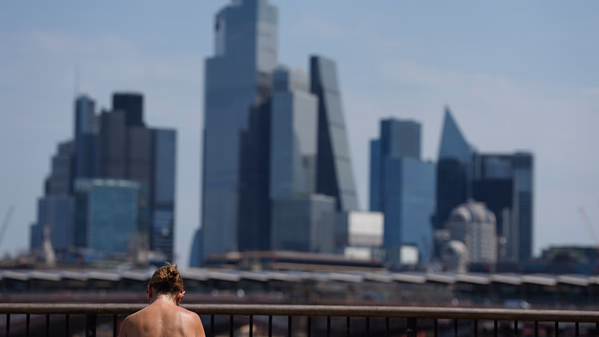 Großbritannien verzeichnet den heißesten Junitag aller Zeiten, während in Europa eine Hitzewelle herrscht