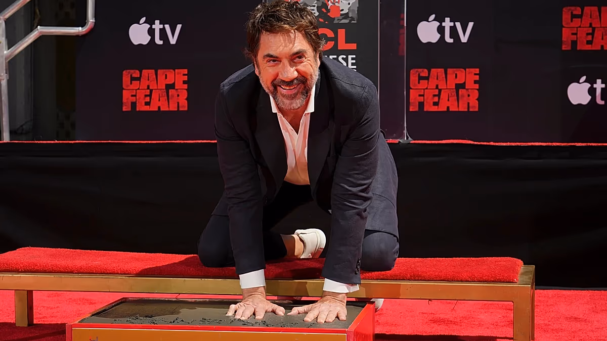Hände, Füße und Nase: Javier Bardem hinterlässt in Hollywood Spuren und ehrt das Erbe seiner Familie