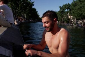 Hitze in Frankreich führt zu illegalem Schwimmen im Zentrum von Paris