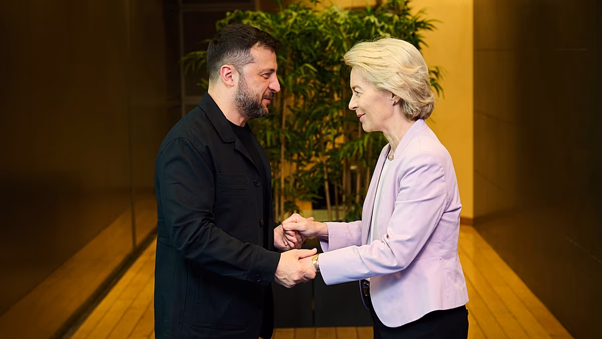 Laut von der Leyen erhält die Ukraine 3,2 Milliarden Euro aus einem EU-Unterstützungsdarlehen