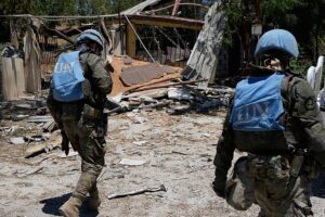 Libanon: UN räumt Trümmer in Dibbine nach israelischem Abzug