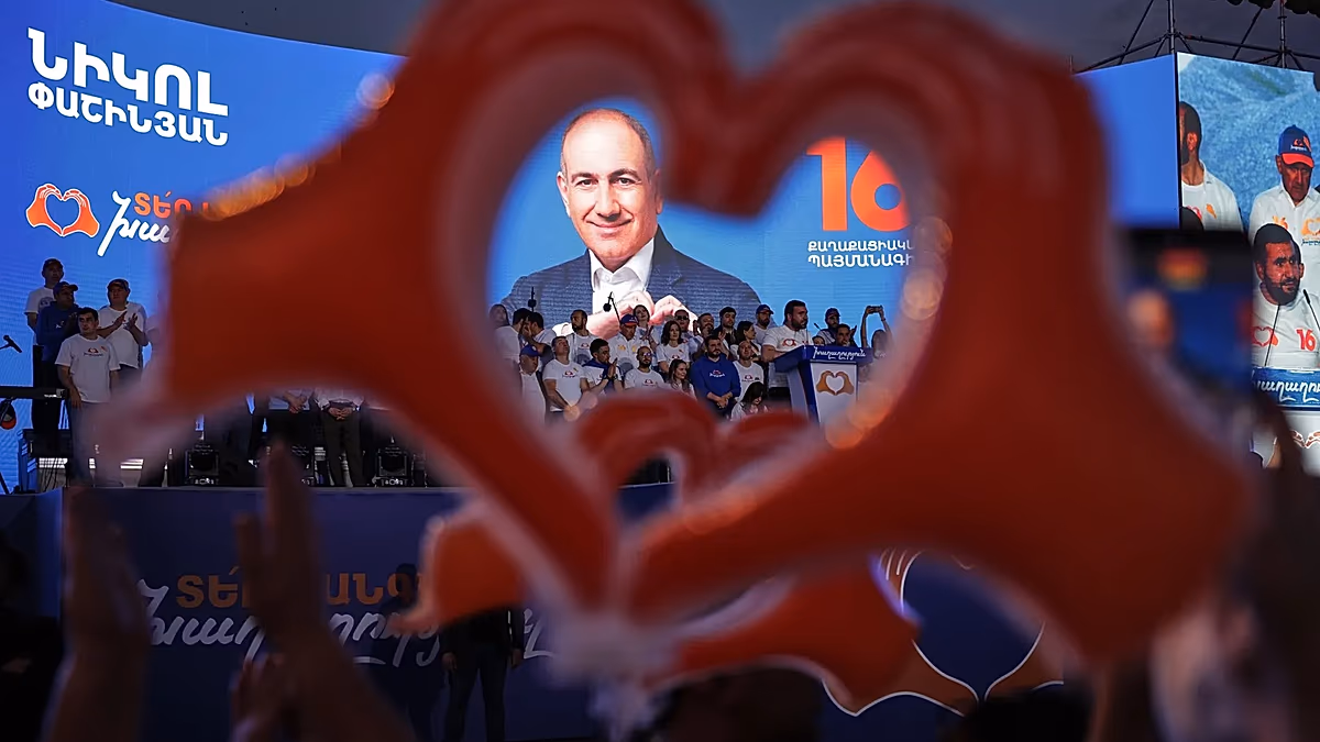 Nikol Pashinyan begrüßt den „historischen Sieg“ bei der entscheidenden Wahl in Armenien