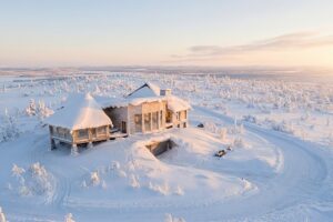 Octola III: Genießen Sie den arktischen Luxus in diesem nur auf Einladung zugänglichen Rückzugsort im finnischen Lappland