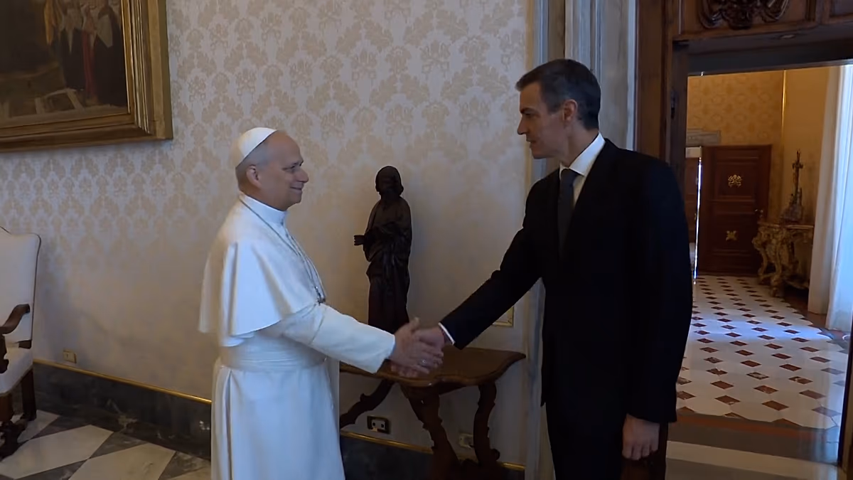 Papst Leo XIV. trifft Pedro Sánchez im Vatikan vor seinem Spanienbesuch