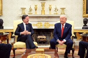 Rutte reist nach Washington, um die Spannungen in der NATO vor dem Juli-Gipfel auszugleichen