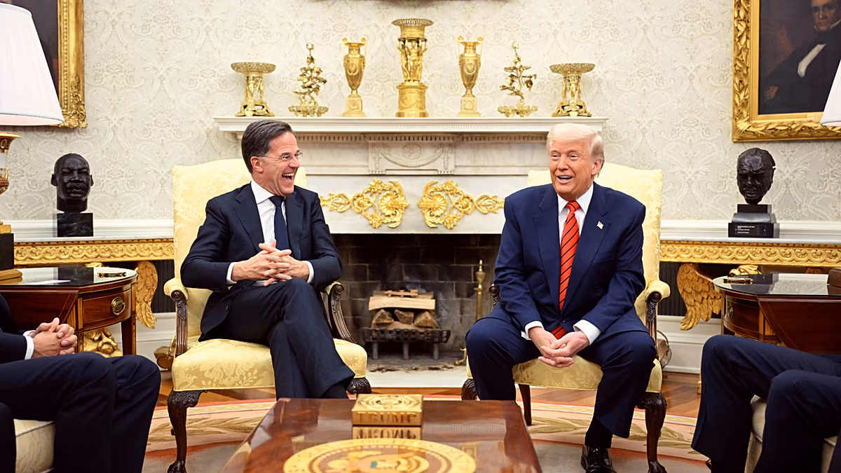 Rutte reist nach Washington, um die Spannungen in der NATO vor dem Juli-Gipfel auszugleichen