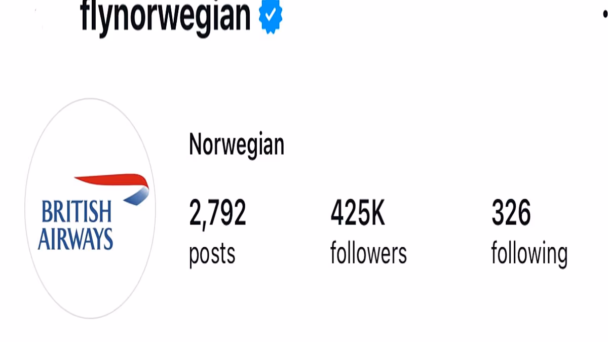 Englands Viertelfinalsieg führt dazu, dass Norwegian das Logo von British Airways übernimmt