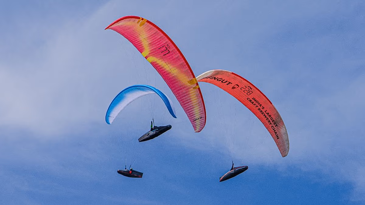 In Kasachstan findet der erste Paragliding-Weltcup Zentralasiens statt