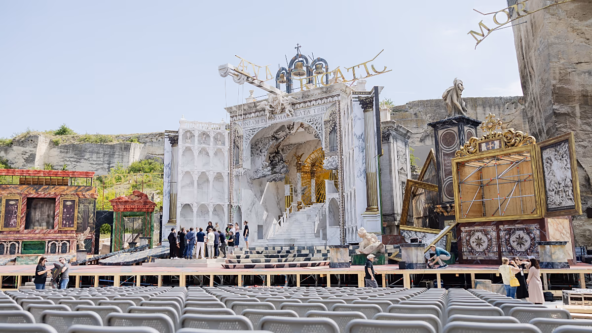 Liebe, Macht und Verrat: Tosca-Proben beginnen im österreichischen Steinbruch St. Margarethen