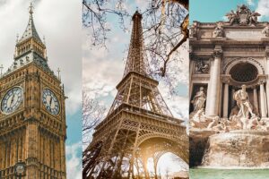 London vs. Paris vs. Rom: Vergleich dieser großen Hauptstädte bei einer europäischen Städtereise