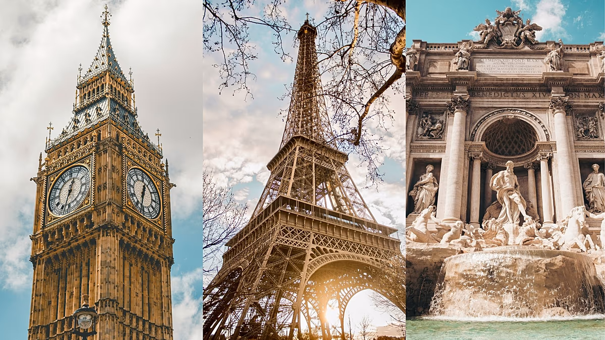 London vs. Paris vs. Rom: Vergleich dieser großen Hauptstädte bei einer europäischen Städtereise