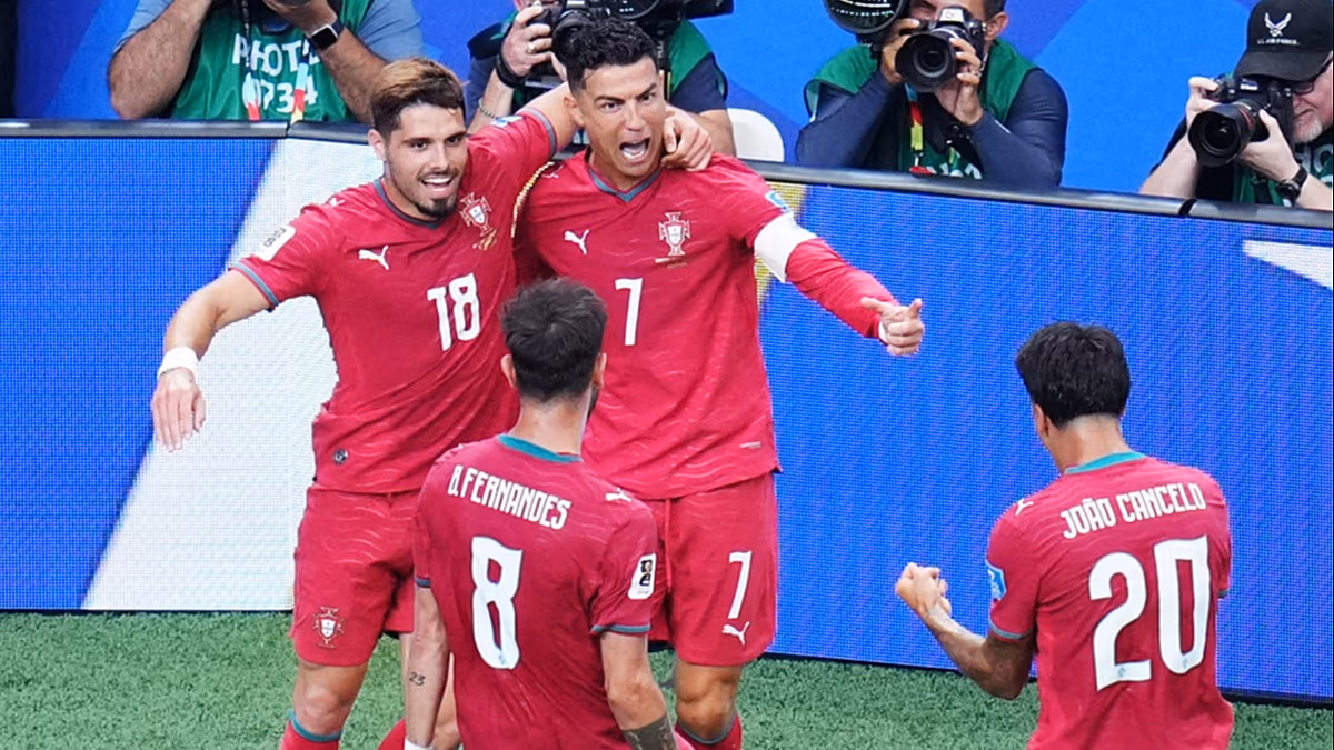 Ronaldo glänzt, als Portugal Usbekistan mit 5:0 besiegt und England gegen Ghana ein 0:0-Unentschieden hinnehmen muss