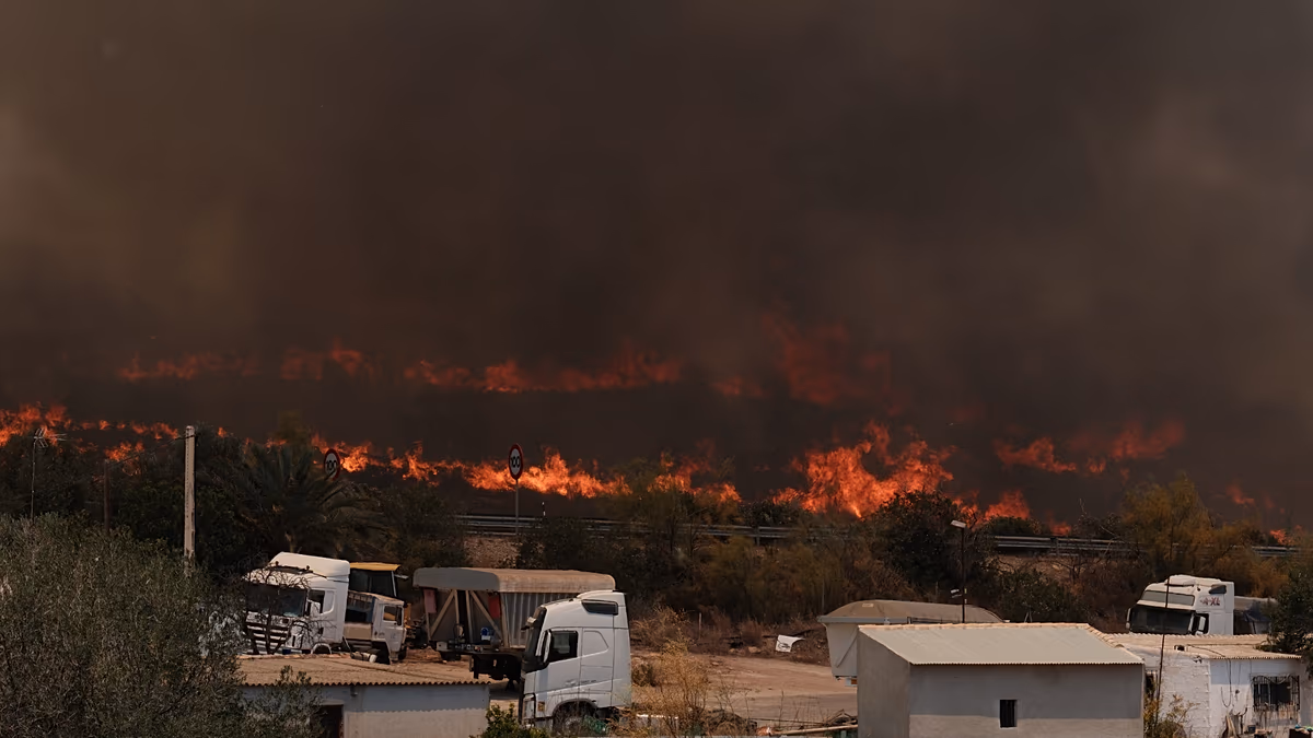Waldbrände in Spanien: Der Brand in Saragossa zerstört über 15.400 Hektar