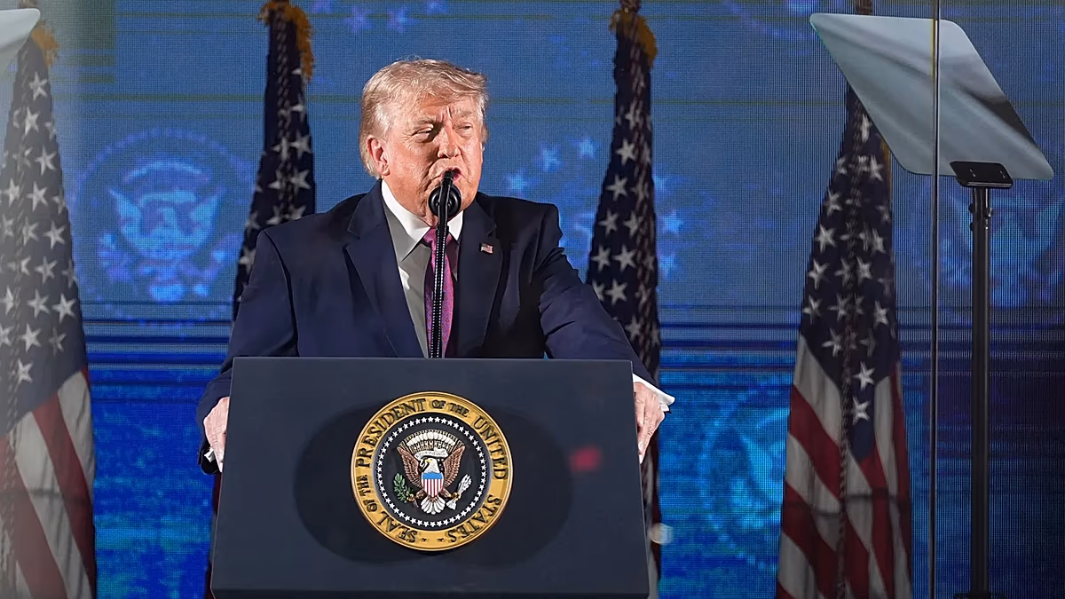 „Der amerikanische Traum ist zurück“, sagte Trump während seiner Rede am 4. Juli