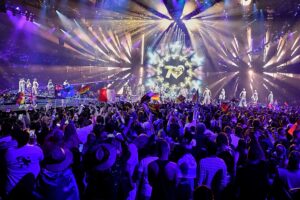 Laut EBU soll der Eurovision Song Contest Länder, die sich im Krieg befinden, von der Ausrichtung des Wettbewerbs ausschließen