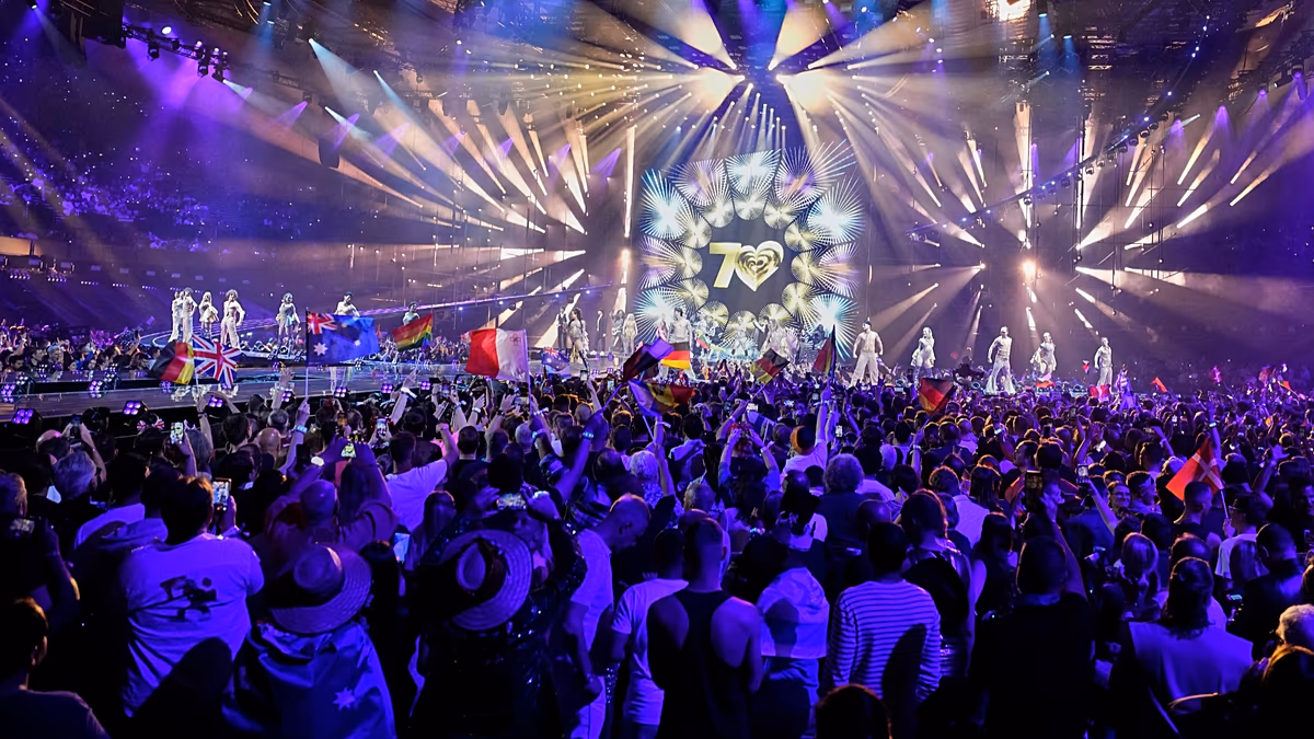 Laut EBU soll der Eurovision Song Contest Länder, die sich im Krieg befinden, von der Ausrichtung des Wettbewerbs ausschließen