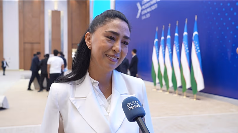 Umida Rahmonova, Leiterin des Beleuchtungsunternehmens Miss Lighting