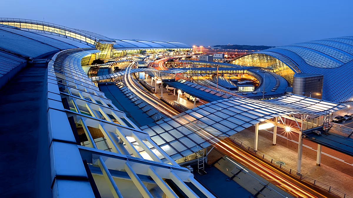 Der südkoreanische Flughafen Incheon wird im internationalen Verkehr zum verkehrsreichsten der Welt