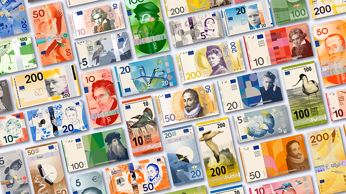 Die EZB stellt neue Banknotendesigns mit einer trotzigen Botschaft vor: Zählen Sie die Auszahlungen noch nicht