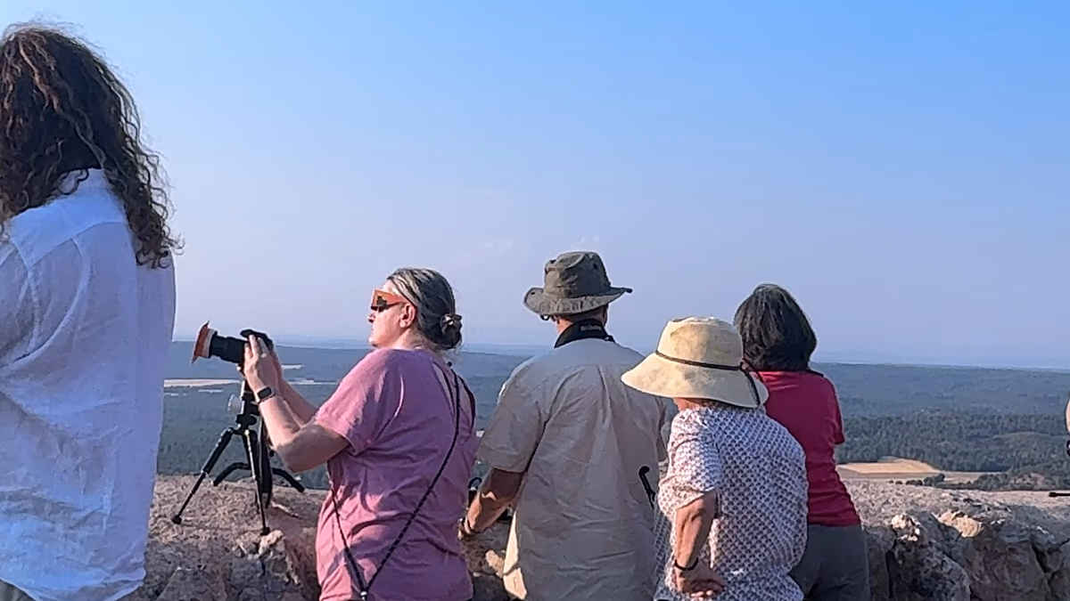 Die Sonnenfinsternis am 12. August lockt Tausende Touristen zur Festung Gormaz in Soria
