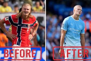 Erling Haalands neuer Haarschnitt verbreitet sich viral und versetzt sowohl Fans als auch Prominente in Aufruhr