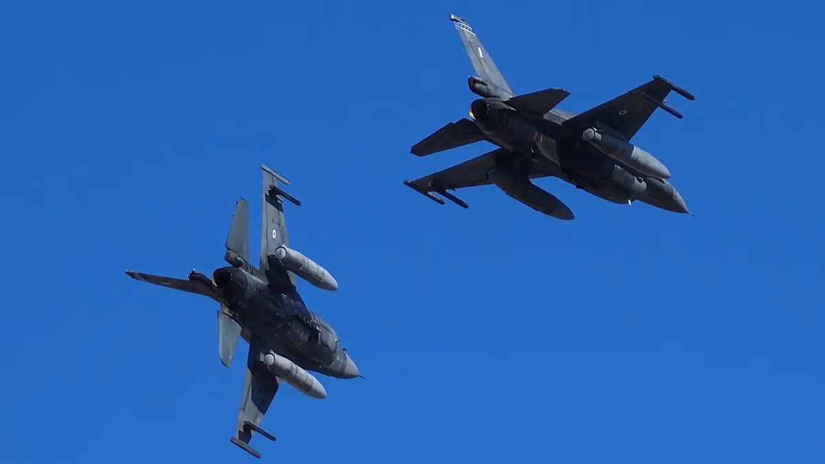Griechische F-16 fangen türkische Drohne über der nördlichen Ägäis ab