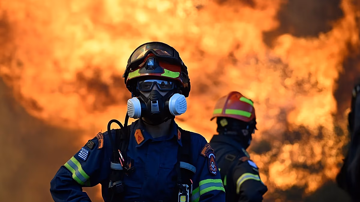 Hitzewellen und Waldbrände: Welche EU-Länder haben die meisten Feuerwehrleute?