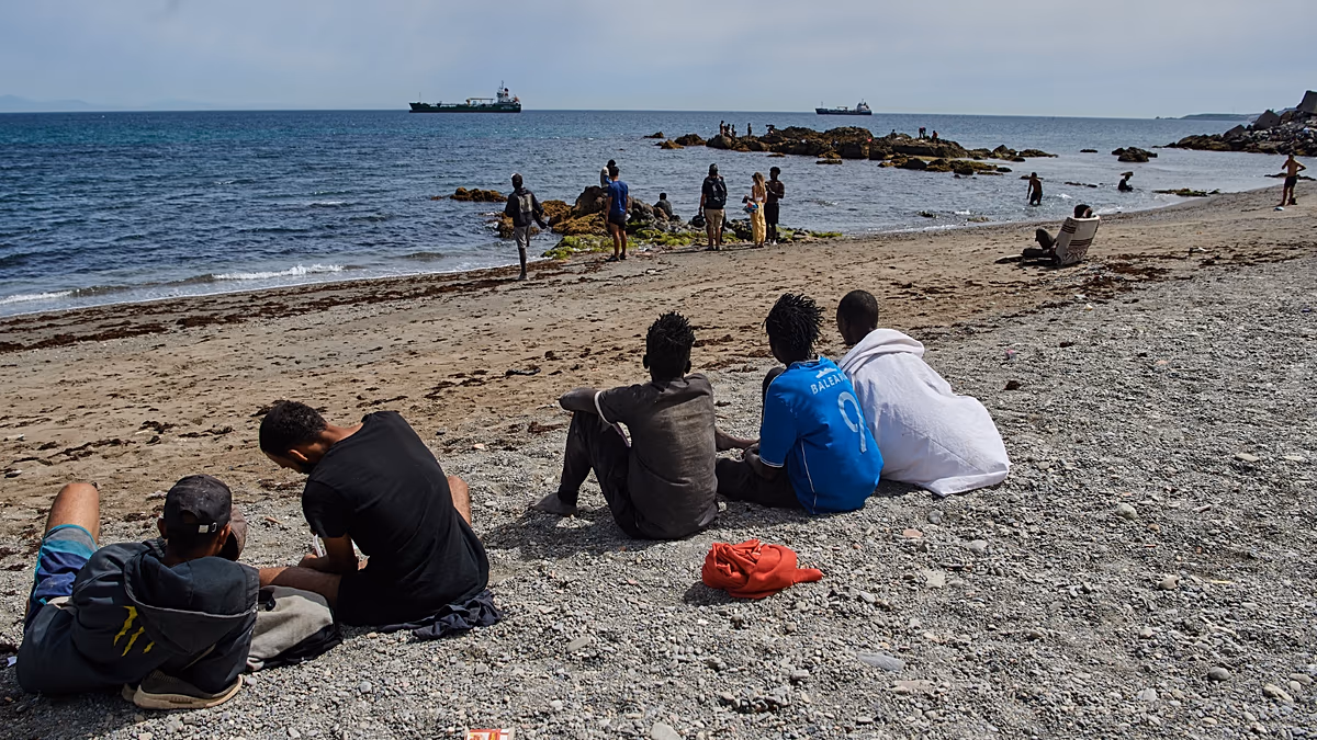 Im Internet verbreiteten sich alte Videos und KI-generierte Bilder über Ceuta-Übergänge