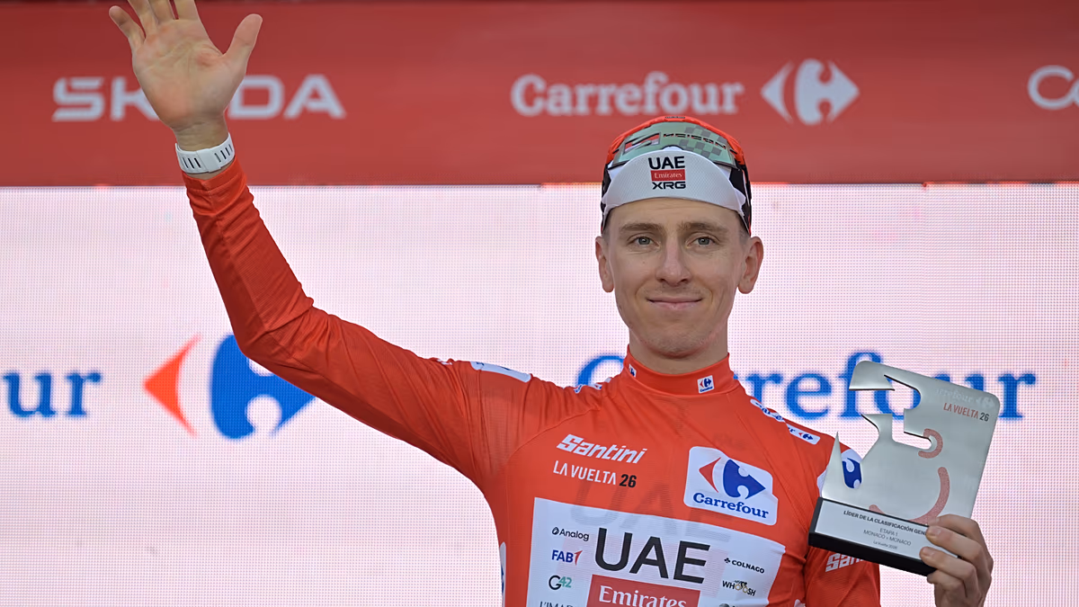 Pogačar verlässt die Vuelta nach einem schweren Unfall 33 km vor dem Ziel