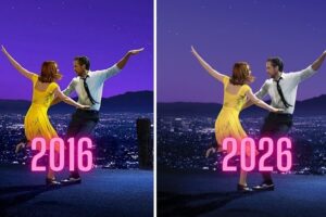 RIP La La Hand-Saga: Ryan Gosling-Detail im „La La Land“-Plakat zum 10-jährigen Jubiläum korrigiert