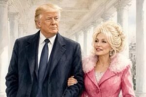 „Ekelhaft“: Donald Trump stößt auf Gegenreaktionen, weil er ein KI-Bild von ihm und Dolly Parton veröffentlicht hat