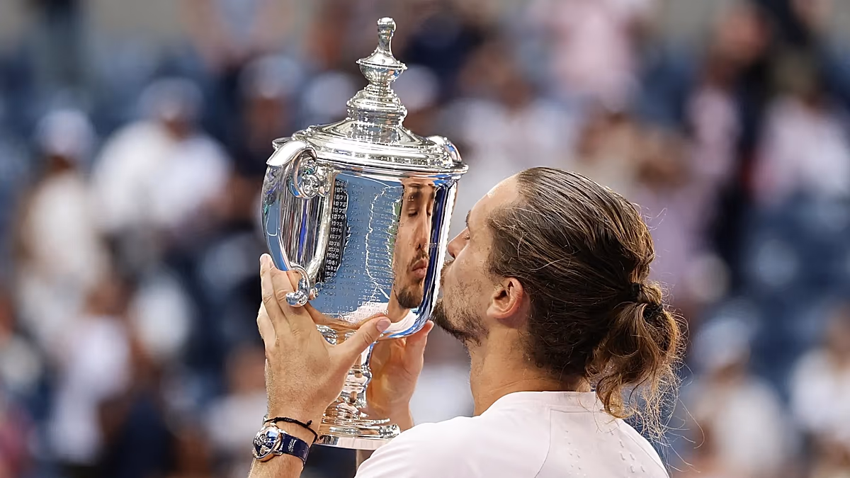 Der Deutsche Alexander Zverev schlägt Ben Shelton und gewinnt den US-Open-Titel