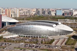 Die Astana Arena in der Hauptstadt Kasachstans wurde als Austragungsort des UEFA-Superpokals 2028 ausgewählt