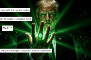 Donald Trump als Green Lantern? Warum die Trump-Administration aufhören muss, Bezüge zur Popkultur (falsch) zu verwenden
