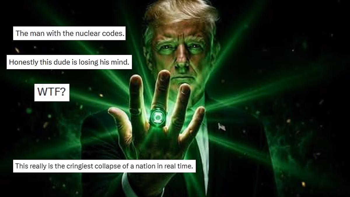 Donald Trump als Green Lantern? Warum die Trump-Administration aufhören muss, Bezüge zur Popkultur (falsch) zu verwenden