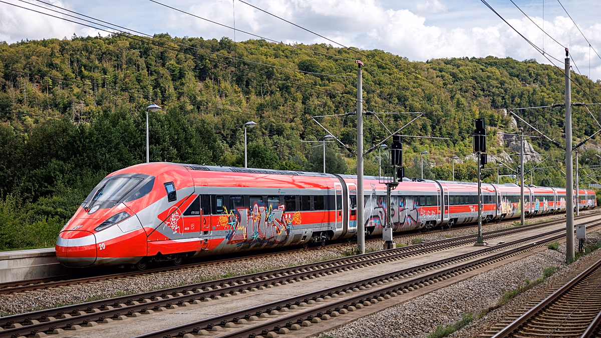 Frecciarossa beginnt mit Tests für neue Hochgeschwindigkeitsstrecken von Rom und Mailand nach München