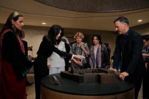 Im restaurierten Zentrum für zeitgenössische Kunst Usbekistans