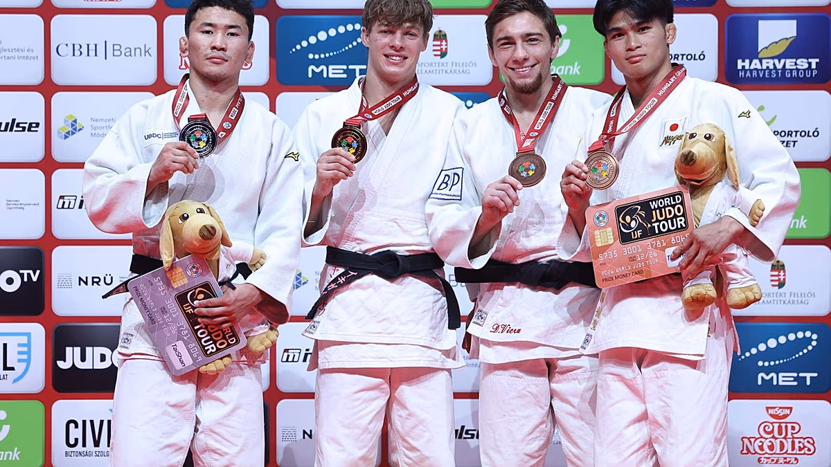 Judo kehrt für spannende Grand-Slam-Action nach Ungarn zurück