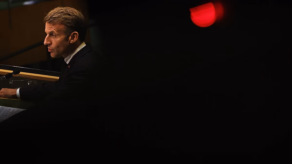 Macron bestreitet, dass die CIA Frankreich vor einem russischen Drohnenangriff gewarnt habe