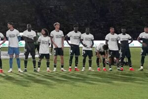 Mbappé, Vinícius und Konaté wurden dafür kritisiert, dass sie die Ceuta-Unterstützungsbotschaft versteckten