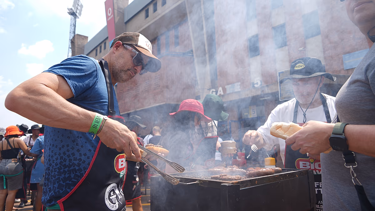 Südafrika veranstaltet im Kampf um den Guinness-Rekord den größten Braai der Welt