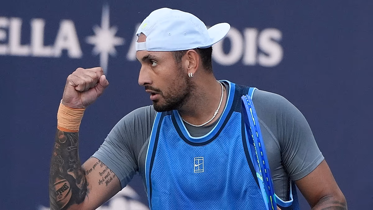 Tennisstar Nick Kyrgios verhängte nach positivem Kokaintest eine einmonatige Sperre