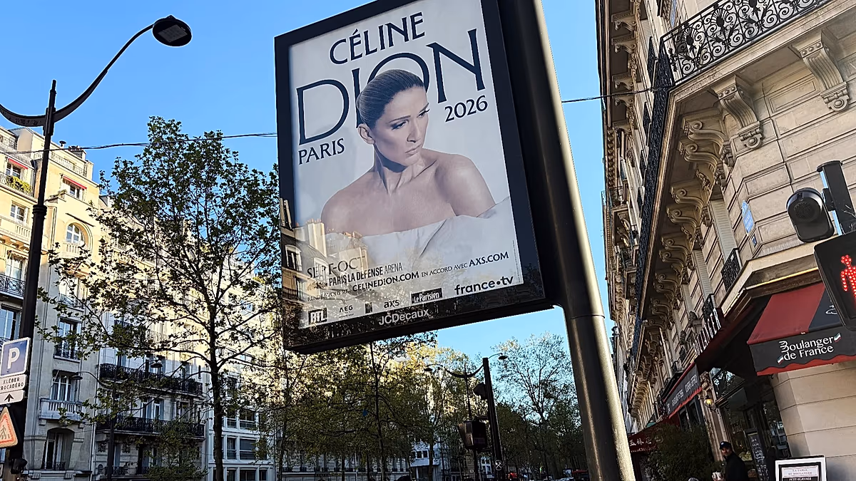 Vor den Comeback-Konzerten von Céline Dion nehmen die Suchanfragen nach Paris-Flügen stark zu
