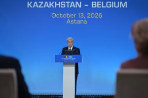 Kasachstan strebt eine Partnerschaft zwischen Antwerpen und Brügge an, um den Handel über den Mittleren Korridor anzukurbeln