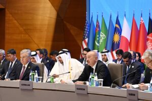Azerbaijan hosts rare summit of both converging and opposing Middle East and Asian leaders