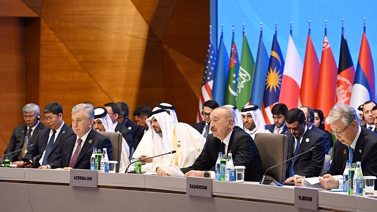 Azerbaijan hosts rare summit of both converging and opposing Middle East and Asian leaders
