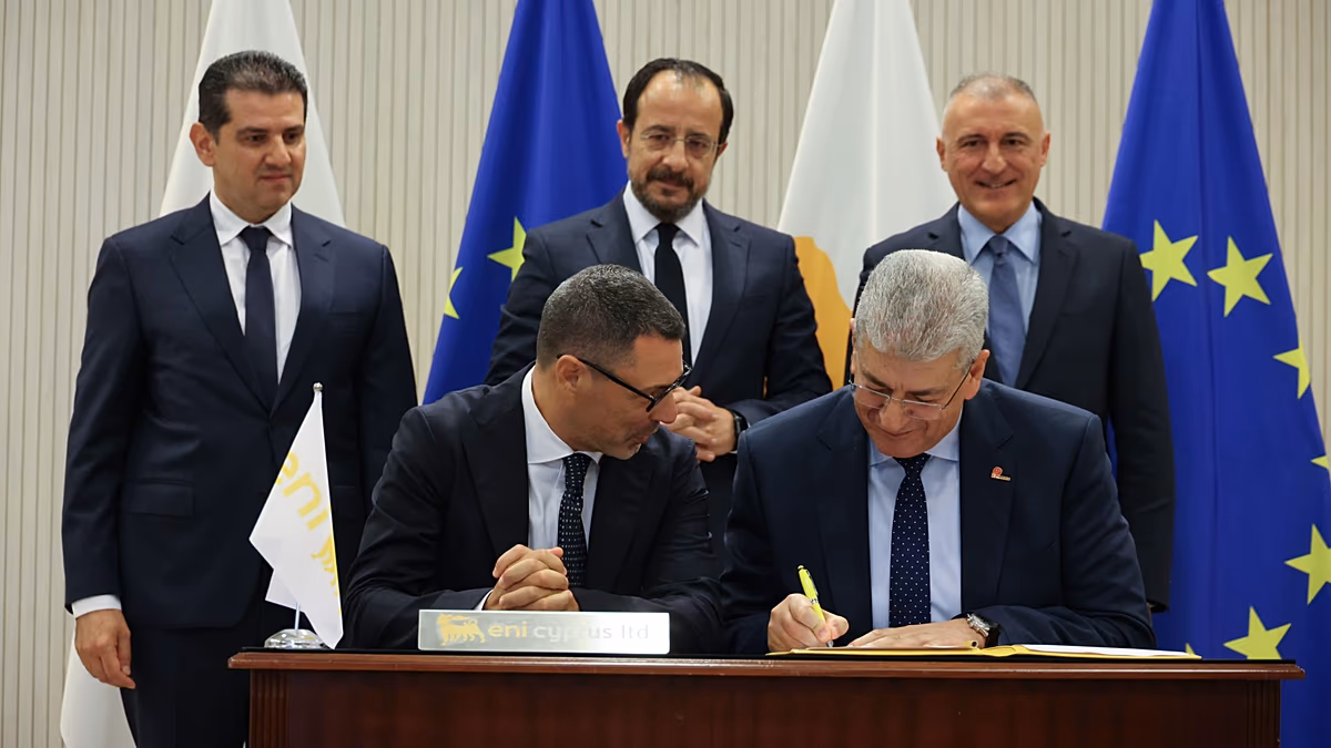 Zypern unterzeichnet einen 1,8-Milliarden-Dollar-Vertrag zur Entwicklung des ersten Gasfeldes mit Exporten nach Europa über Ägypten