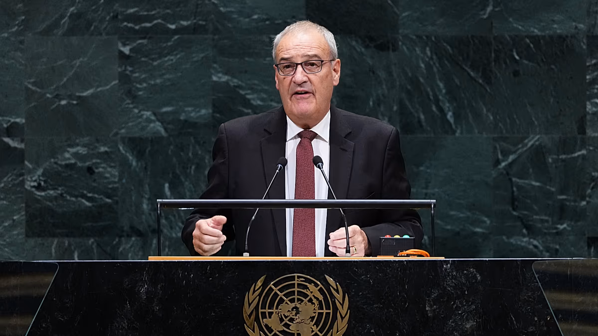 Der Schweizer Präsident Guy Parmelin sagt, er werde Ende des Jahres aus der Regierung ausscheiden