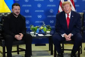 Der ukrainische Politiker Selenskyj bestätigt, dass im November trilaterale Gespräche mit Russland und den USA stattfinden werden