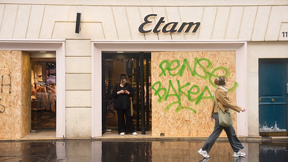 Frankreich ist nervös, als aufgrund der Last-Minute-Beschränkungen neue landesweite Proteste beginnen